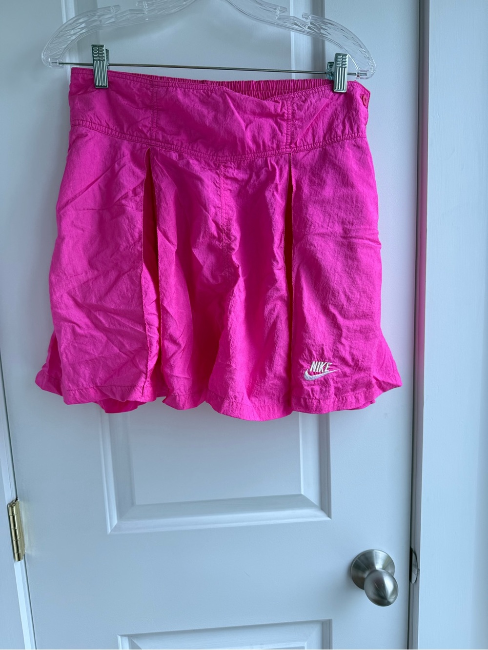 Vintage Nike Challenge Court hot pink tennis skirt